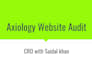 audit your shopify website to improve conversions